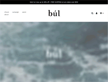 Tablet Screenshot of bul.com.au